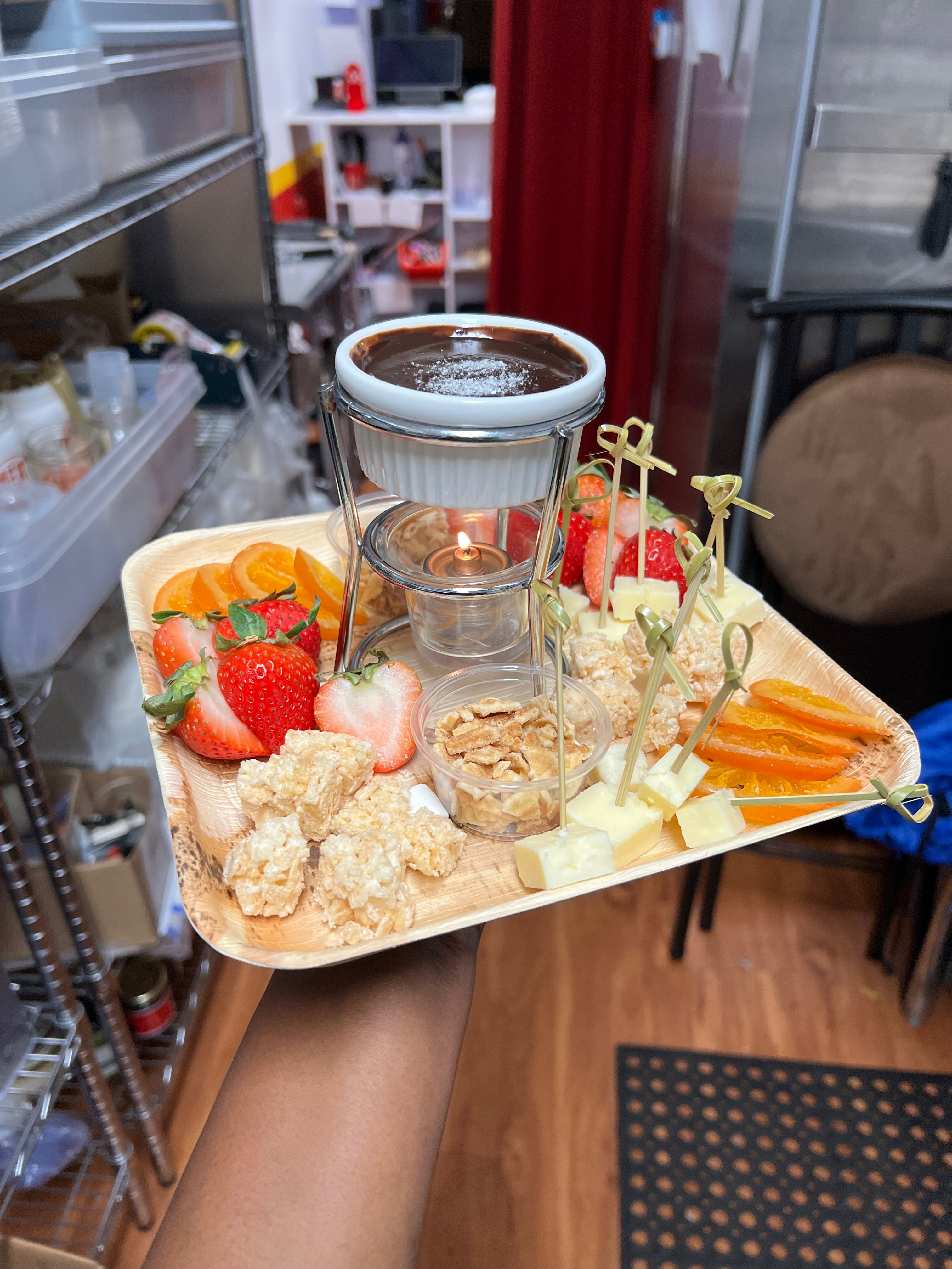 Chocolate fondue