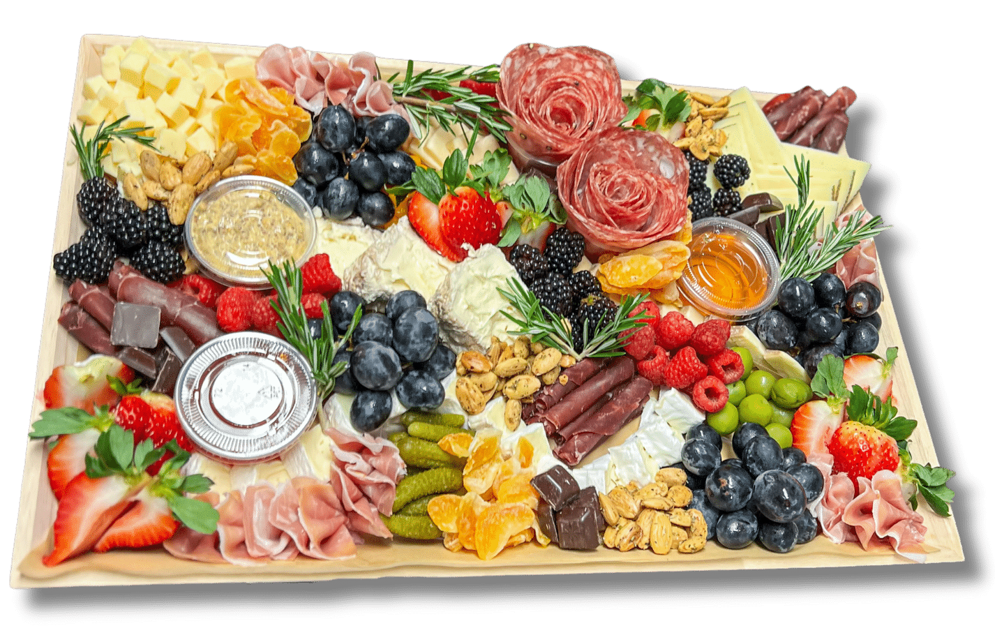 Family style charcuterie board