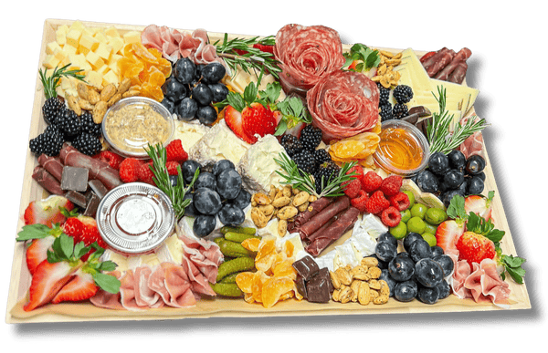 Family style charcuterie board