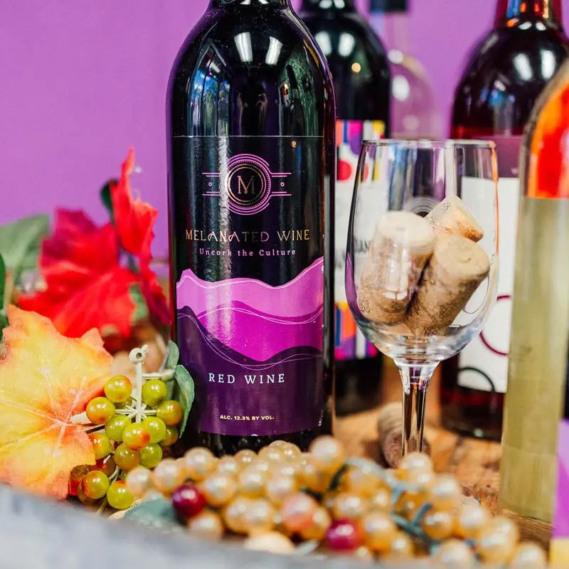 Melanated Wine wines and corks